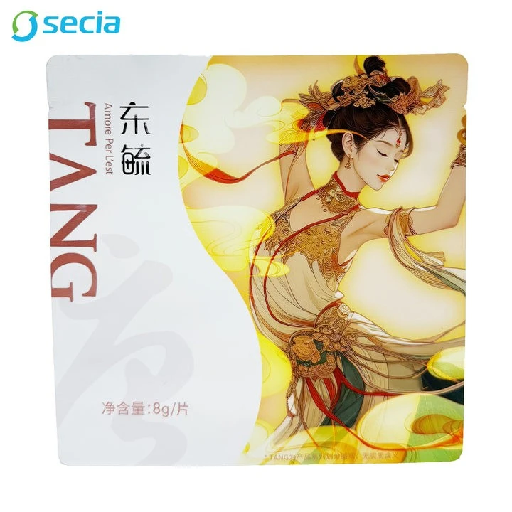 High Quality Three Side Facial Mask Bag